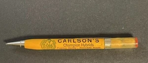 1950s CARLSON CHAMPION HYBRIDS SEED CORN Pencil Audubon Iowa - Picture 1 of 7