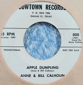 Hear 1959 RARE PROMO-ONLY Doo Wop Girl Group Rockabilly ANNE BILL CALHOUN Navajo - Picture 1 of 3