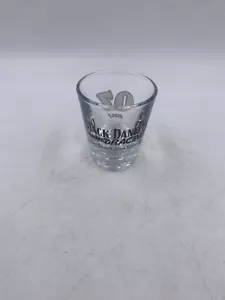 Jack Daniels Racing 2007 Shot Glass 07 Pace Yourself Drink Responsibly - Picture 1 of 7