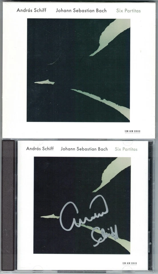 Andras SCHIFF Signiert BACH Partita No.1 2 3 4 5 6 BWV 825-830 Partiten ECM 2CD - Bild 1 von 1
