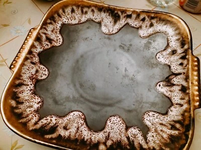 BEAU PLAT CENTRE DE TABLE coupe fruits  belles couleurs   / BLIN CAPRON ANDUZE - Photo 1/4