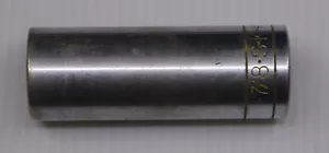 SK TOOLS 40828 7/8 INCH DEEP SOCKET, 1/2 INCH DRIVE, GOOD CONDITION - Picture 1 of 5