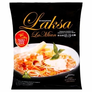 [PRIMA TASTE] Singapore Laksa La Mian 185g/pack 百勝廚 新加坡叻沙拉麵 - Picture 1 of 4