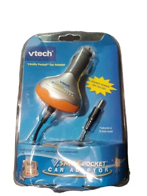 Genuine Vtech V. Smile Pocket Car Adaptor For Hand Held Game System **NEW-READ** - Image 1 of 2