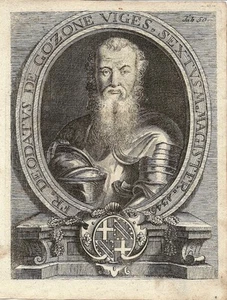 Antique engraving, Myller, Fr Deodatus de Gozone Viges Sextus.. plate 50 - Picture 1 of 1