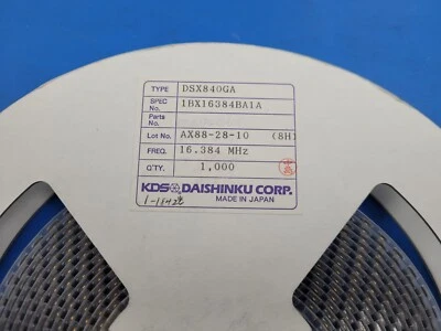 (1000) DSX840GA16.384MHz KDS 16.384MHZ SMT CRISTAL Foto 1 de 2