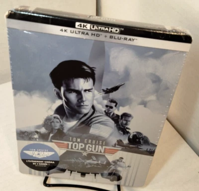 Top Gun 4K UHD/Blu-ray Steelbook - EU IMPORT - NEW (Sealed) - Box Shipping - Image 1 of 4