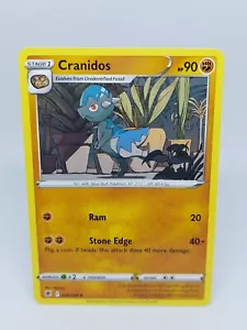 POKEMON CARD TCG CRANIDOS 076/189 NM/M ASTRAL RADIANCE SWORD & SHIELD - Picture 1 of 2
