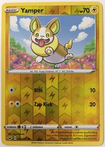 ESPADA Y ESCUDO POKEMON YAMPER 074/202 ESPADA Y ESCUDO COMÚN HOLO CASI COMO NUEVO - Imagen 1 de 2