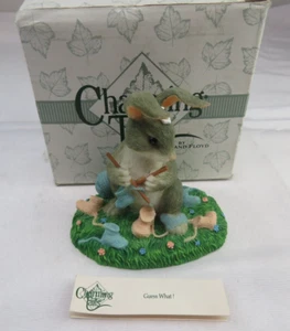 Charming Tails "Rate mal!" Figur 89/714 Bunny Rabbit 1997 Fitz and Floyd  - Bild 1 von 5