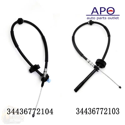 Nuevo cable freno aparcamiento trasero izquierdo + derecho para BMW X5 X6 34436772103 +34436772104 Foto 1 de 4