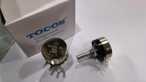 2PC COSMOS TOCOS RV30YN 30S B101 100Ohm mono potentiometer shaft length 30MM - Picture 1 of 3