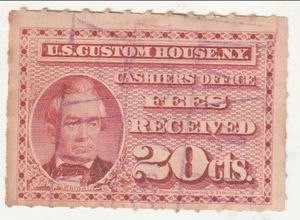 U. S. A. - Ingresos, honorarios recibidos 20c - Imagen 1 de 1