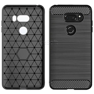 Easy to Install Shockproof Carbon Fiber Extra Soft Armor Cover for LG V30+ LS998 - Picture 1 of 1