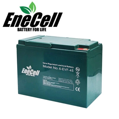 ENECELL 12V 45Ah für ElektroFahrzeuge Kabinenroller Econelo Ecabin Stormborn