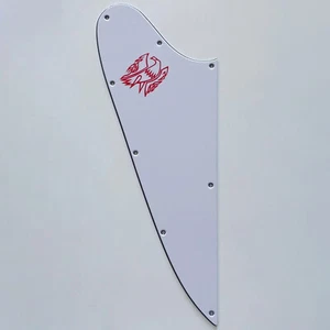 For Fit Gibson Firebird Red Logo Style Guitar Pickguard Scratch Plate ​Left Hand - Picture 1 of 5