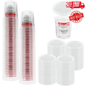 /tcp Global Full Case Of 100 Quart 32oz Paint Mixing Cups With 50 Lids Cups Ar - Picture 1 of 12