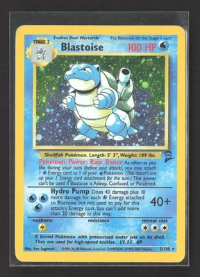 Pokemon 2000 Base Set 2 Blastoise #2/130 - Image 1 of 2