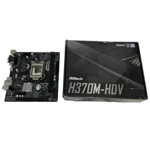 Placa madre ASRock H370M-HDV LGA1151/Intel H370/DDR4 Micro ATX #D5435 (AR) - Imagen 1 de 10