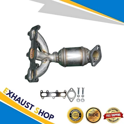 FITS:2001-2004 Hyundai Santa Fe  Front Left Side Manifold Catalytic 2.7L NEW - Imagem 1 de 4