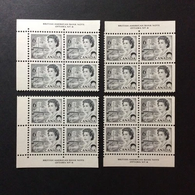 BroadviewStamps Canada #460 PL4 matching set. MNH VF - Image 1 of 2