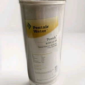 Pentek Water 655005-43 Iron Reduction Filter Cartridge RFFE10-BB NEW SEALED - Picture 1 of 2