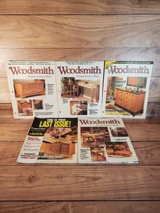 Lot of (5) Woodsmith Magazine, Volume 25 Issue Nos. 145, 147-150 - Picture 1 of 4