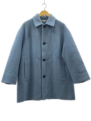 Otro abrigo UNITED ARROWS 1 lana azul liso 7925-299-0282 usado Foto 1 de 4