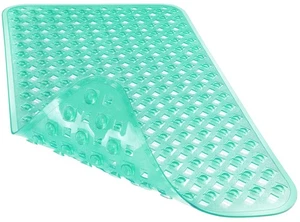 Bathtub Mat Non Slip, Super Strong Suction Cups, 27.5"x15.5" Long Shower Mat ... - Picture 1 of 9