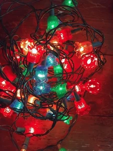 Vintage Retrò Noma Pifco Canterbury Campane Fata di Natale Stringa 40 Luci (A) - Foto 1 di 16