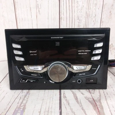 Dual DXRM57BT Double Din In Dash AM/FM Receiver Bluetooth USB 01-04 Mustang  - Image 1 of 4