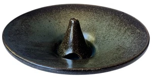Mid Century Taize Modernist Öllampe französisch braun Steinzeug Vintage Keramik - Bild 1 von 13