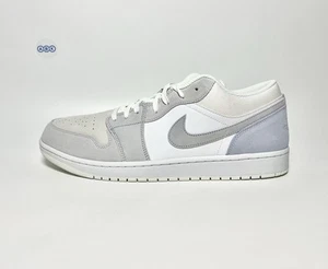 Mens Nike Air Jordan 1 Low Premium Leather Suede Paris Trainers Various Sizes - Picture 1 of 18