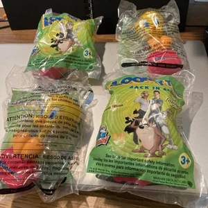 Set Of 4 2003 Wendy's Looney Tunes Back In Action Tweety Bird Kids Meal Toys - Picture 1 of 1