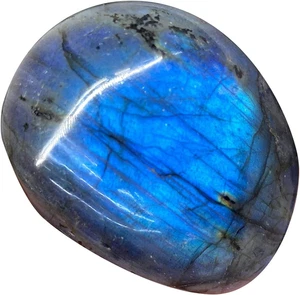 Worry Stone Labradorite Plam Stones - Natural Chakra Reiki Polished Pocket - Picture 1 of 12