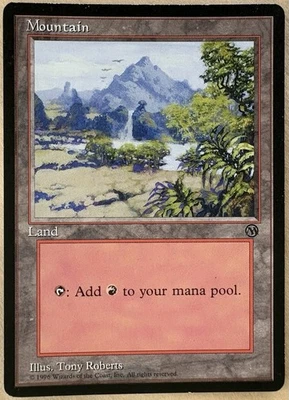 Arena Mountain Promo X1 Mtg Magic the Gathering 1996 - Image 1 of 2