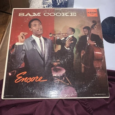 Sam Cooke Encore Lp Vinyl 1958 Original First Pressing Mono Keen A 2003 USA - Image 1 of 4