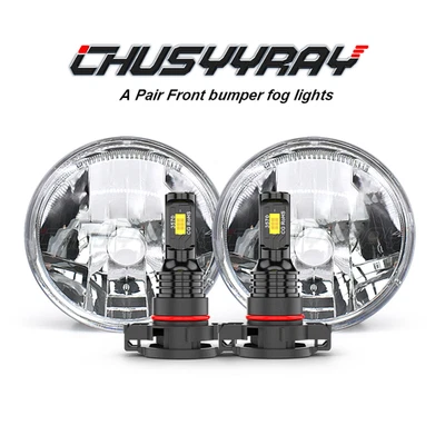 2x For 2008-2010 Ford Explorer Sport Trac Fog lights Clear Bumper Driving Lamps - Image 1 of 4