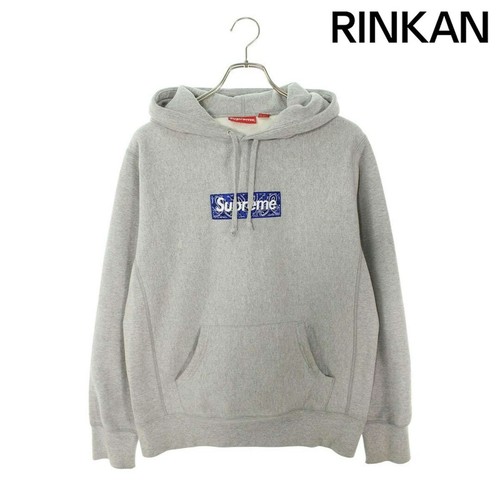 Supreme Bandana Box Logo Felpa Pullover Felpa con Cappuccio Uomo S Usatoc687
