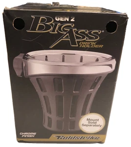 OEM Original Ciro Gen2 Motorcycle Drink Holder Chrome No Mount  P/N 59007 NEW - Picture 1 of 7