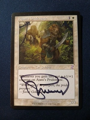 Ajani's Pridemate Time Spiral Remastered Regular signed - Image 1 of 2