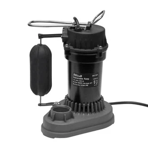 XtremepowerUS 1/2 HP 3800 GPH Aluminum Alloy Submersible Sump Pump with Vertical - Picture 1 of 6