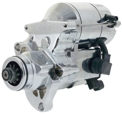 Heavy Duty CHROME Starter for Harley Davidson Fatboy Electra Glide 428000-3491 - Image 1 of 4