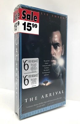 The Arrival (VHS TAPE, 1996) SEALED w/LIVE HOME VIDEO WATERMARK, LETTERBOX, RARE - Image 1 of 4