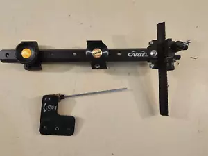Cartel Recurve Sight...Archery...9 in. Bar...Black...Right Handed...Cavalier - Picture 1 of 8