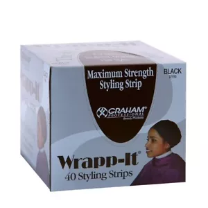 Wrapp-it Styling Strips for Natural Hair Wrap and Molded Styles by Graham... - Picture 1 of 2