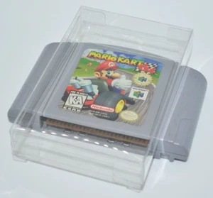 25 Plastic Protective Protectors Cases Sleeve Display For Nintendo N64 Cartridge - Picture 1 of 8