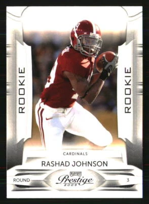 Rashad Johnson 2009 Playoff Prestige #193 FOOTBALL Card - Image 1 of 2