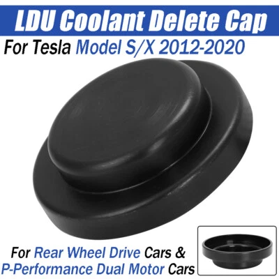 For Tesla Model S/X 2012-20 P-Performance Dual Motor Car LDU Coolant Delete Cap - Image 1 of 4