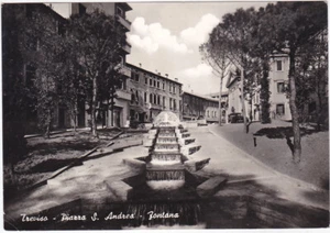 TREVISO - PIAZZA S. ANDREA - FONTANA - VIAGG. 1960 -81519- - Picture 1 of 1